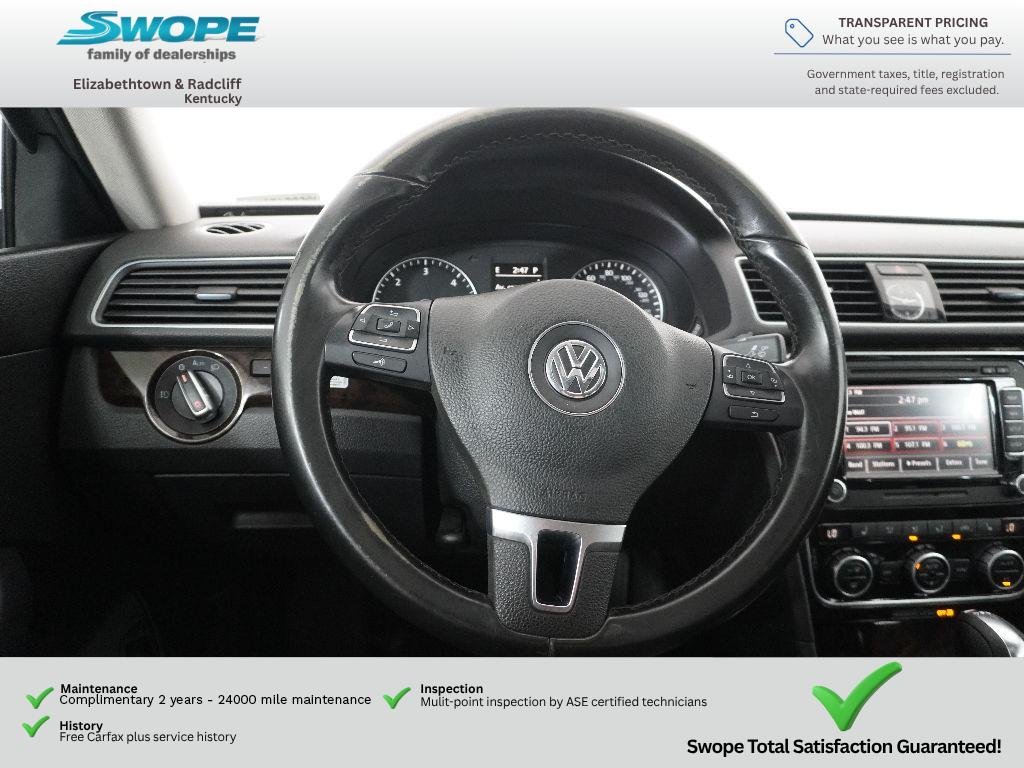 Used 2014 Platinum Gray Metallic Volkswagen TDI SEL Premium image 18