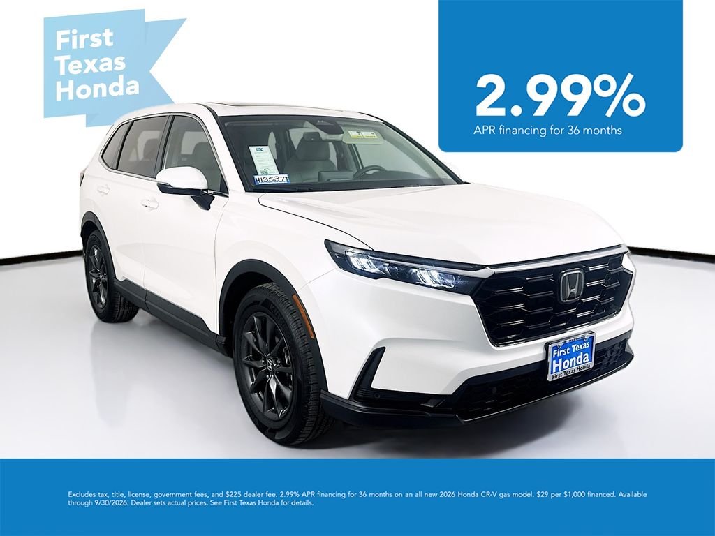 New 2027 Platinum White Pearl Honda EX-L image 1
