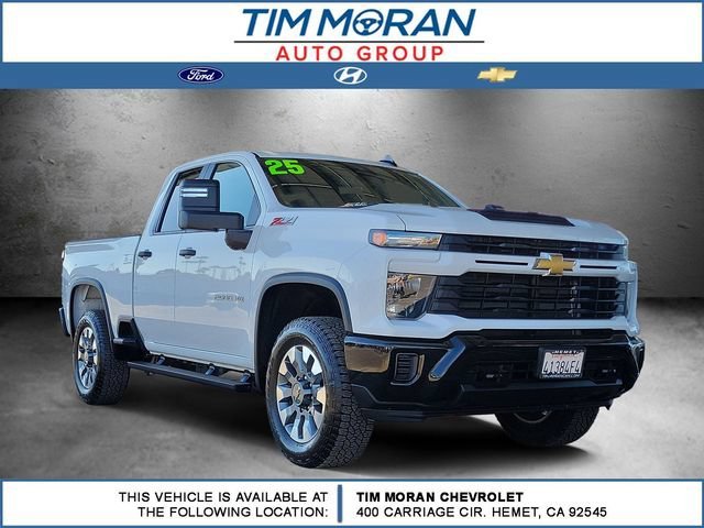 Certified Used 2025 Summit White Chevrolet Custom image 1