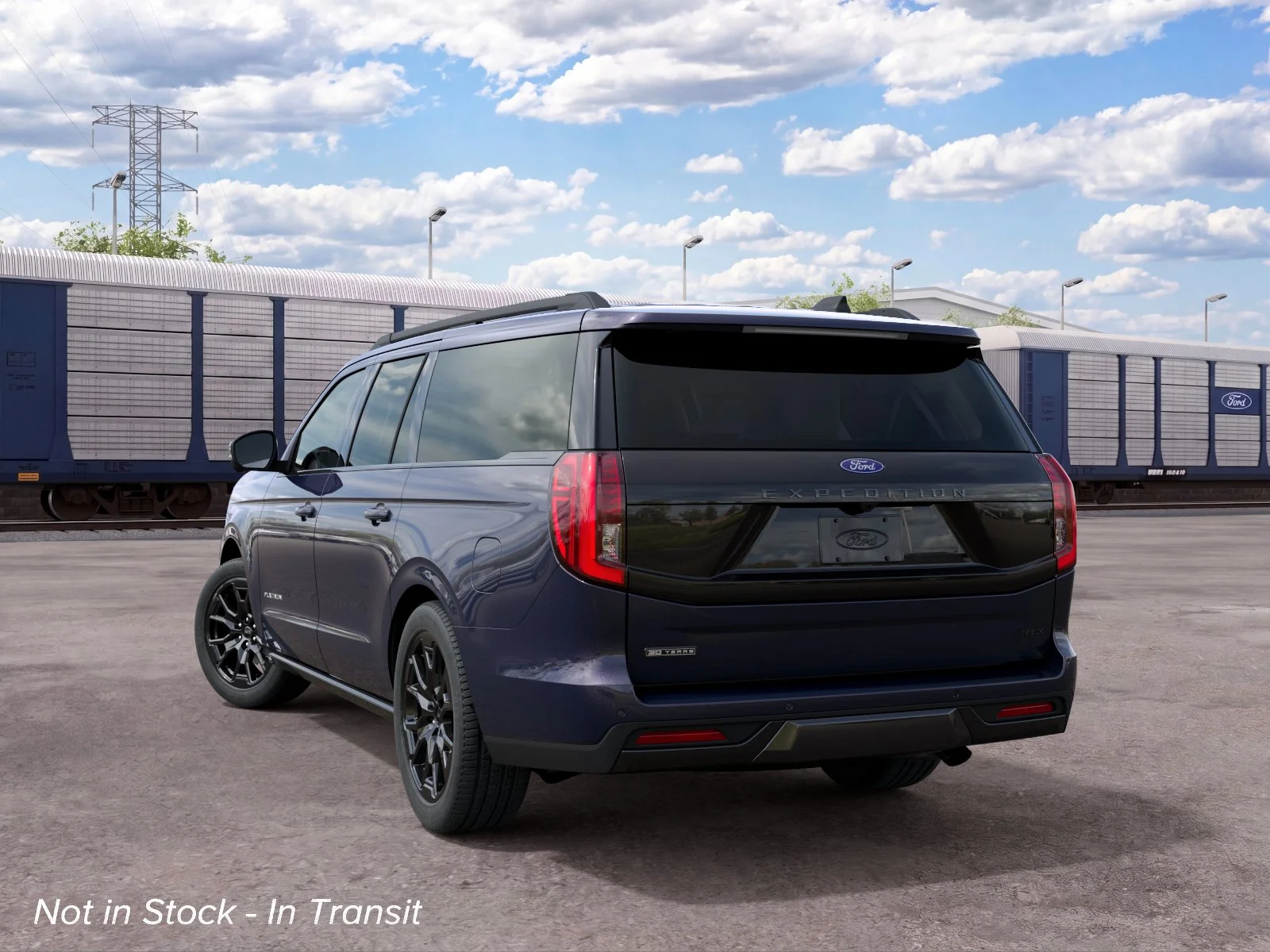 New 2027 Blue Ember Metallic Ford MAX Platinum image 8