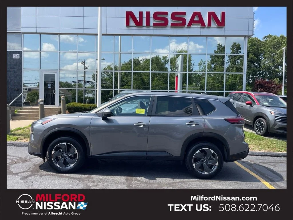 Certified 2024 Nissan Rogue SV with VIN JN8BT3BA1RW000210 for sale in Milford, MA