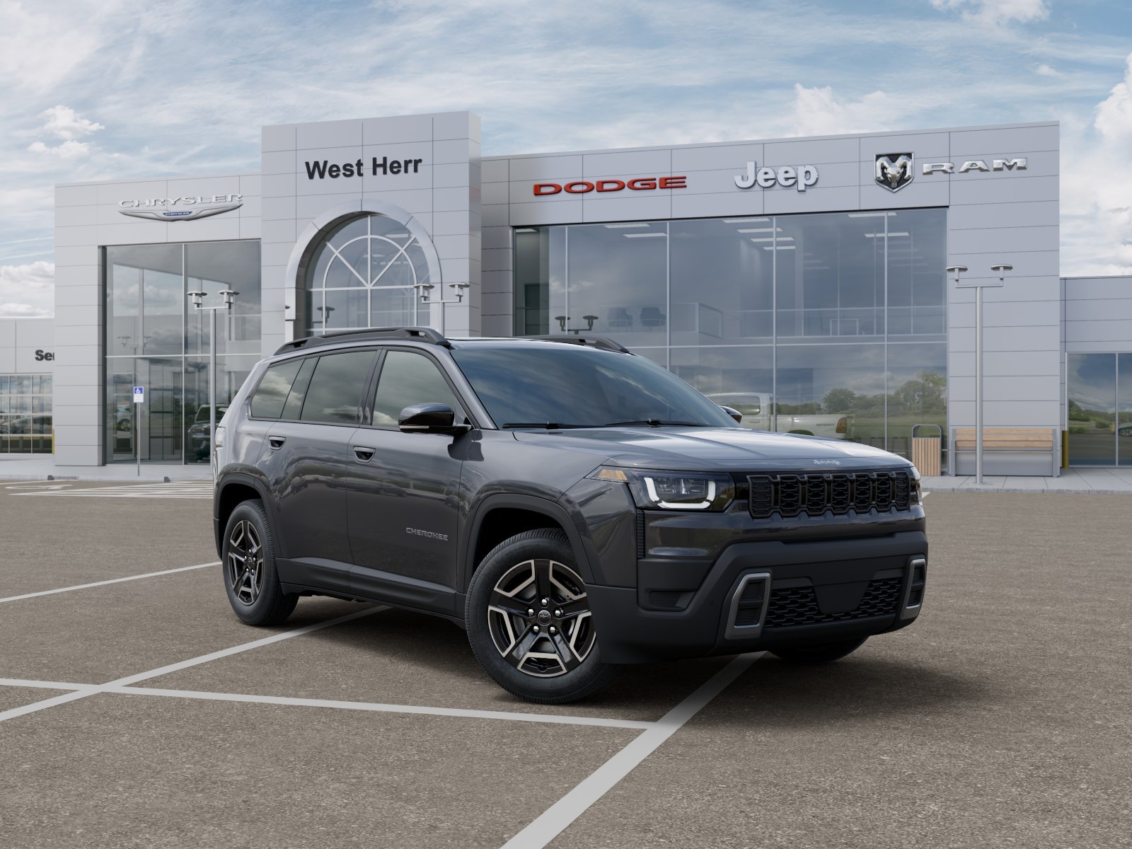 New 2026 Sting-Gray Clear-Coat Exterior Paint Jeep Limited image 55