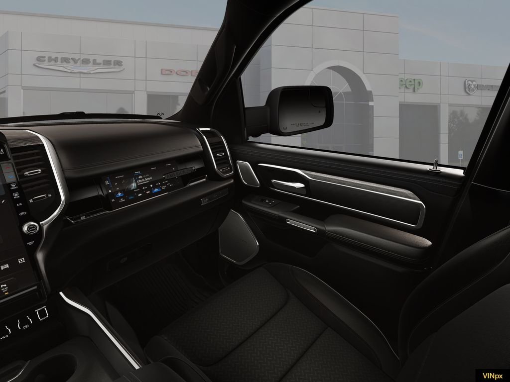 New 2026 Bright White Clear-Coat Exterior Paint RAM Laramie image 12