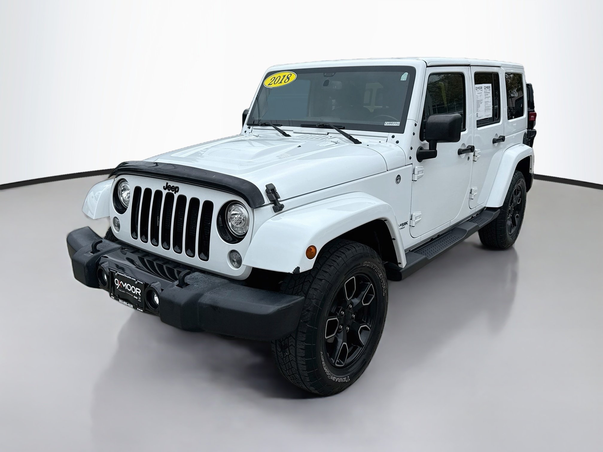 Used 2018 Bright White Clearcoat Jeep Altitude image 3