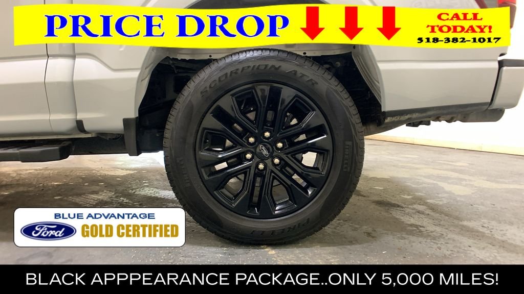 Certified Used 2025 White Metallic Ford XLT image 24