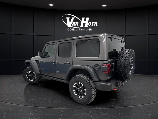 New 2026 Granite Crystal Metallic Clear-Coat Exterior Paint Jeep Rubicon image 3