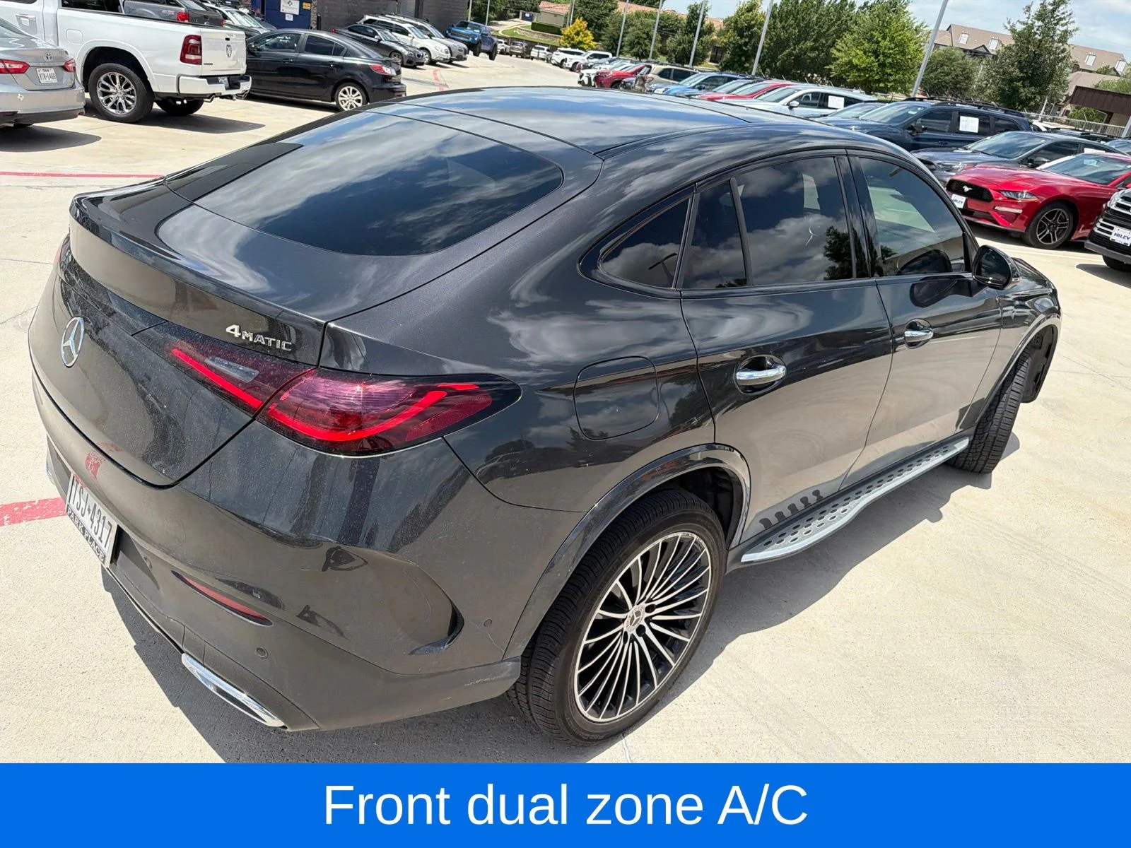 Used 2024 Gray Mercedes-Benz GLC 300 Coupe image 3