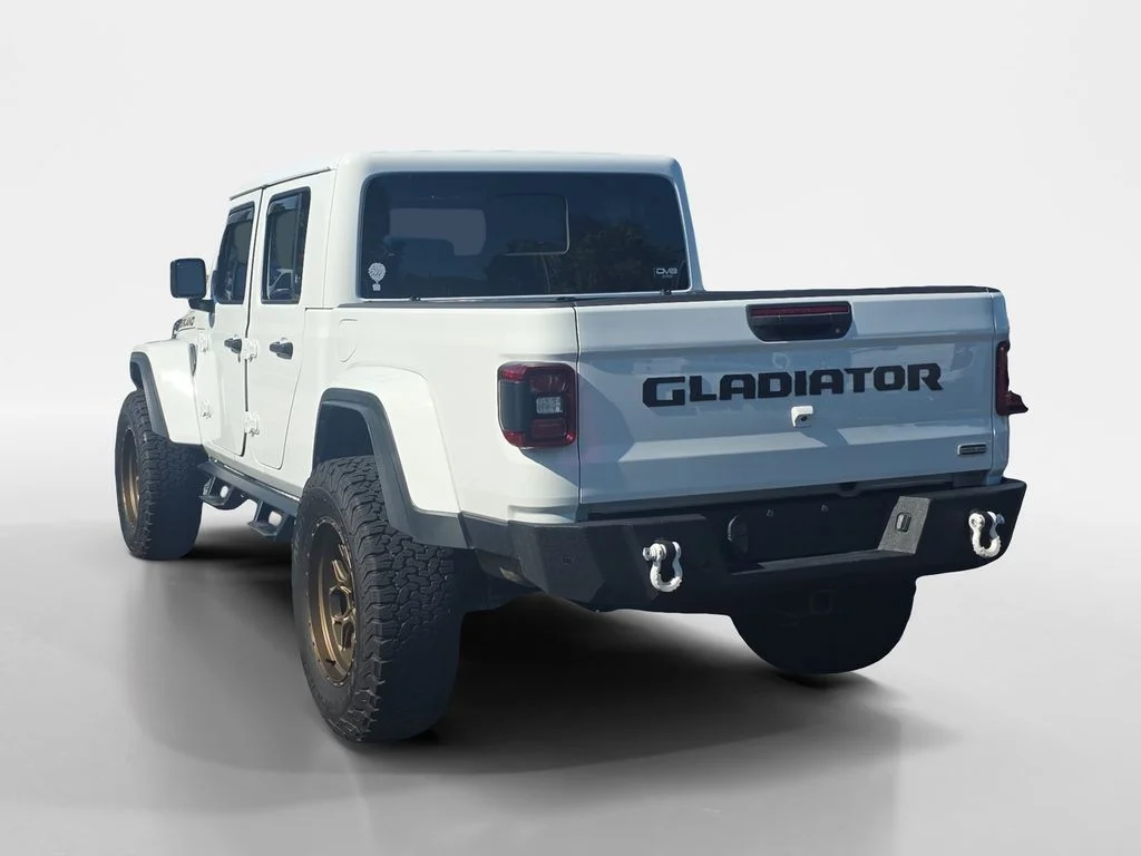 Used 2020 Bright White Clearcoat Jeep Overland image 6