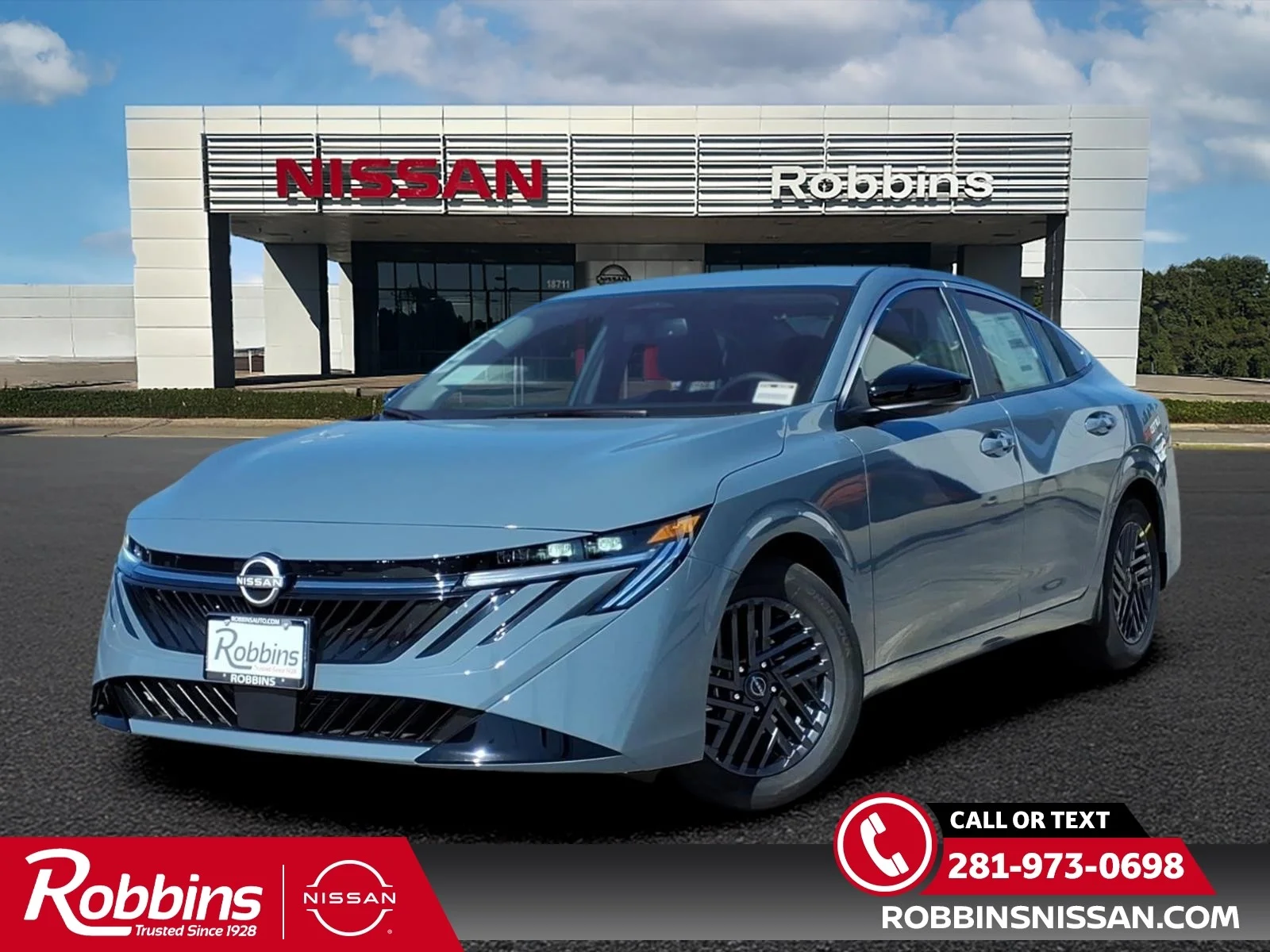 2026 Nissan Sentra SV Gray at Robbins Nissan