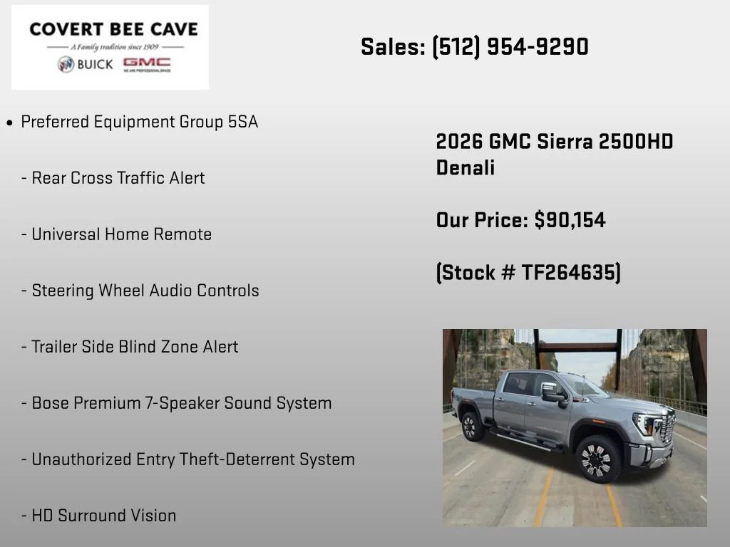 New 2026 Sterling Metallic GMC Denali image 30