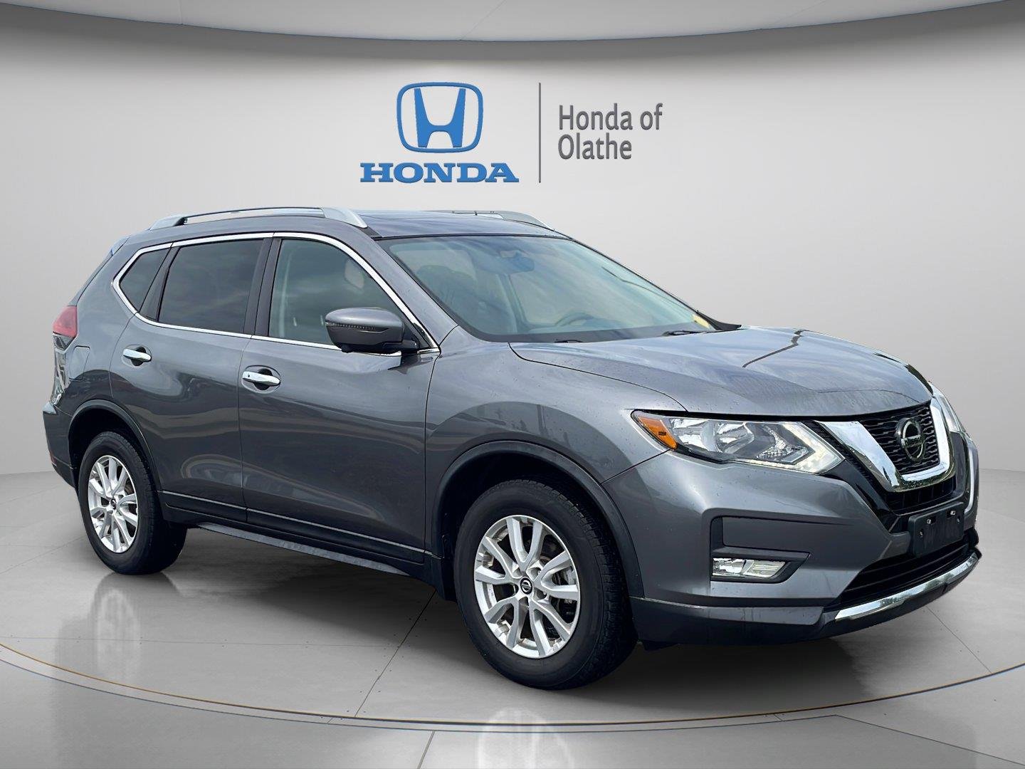 Used 2018 Gun Metallic Nissan SV image 1