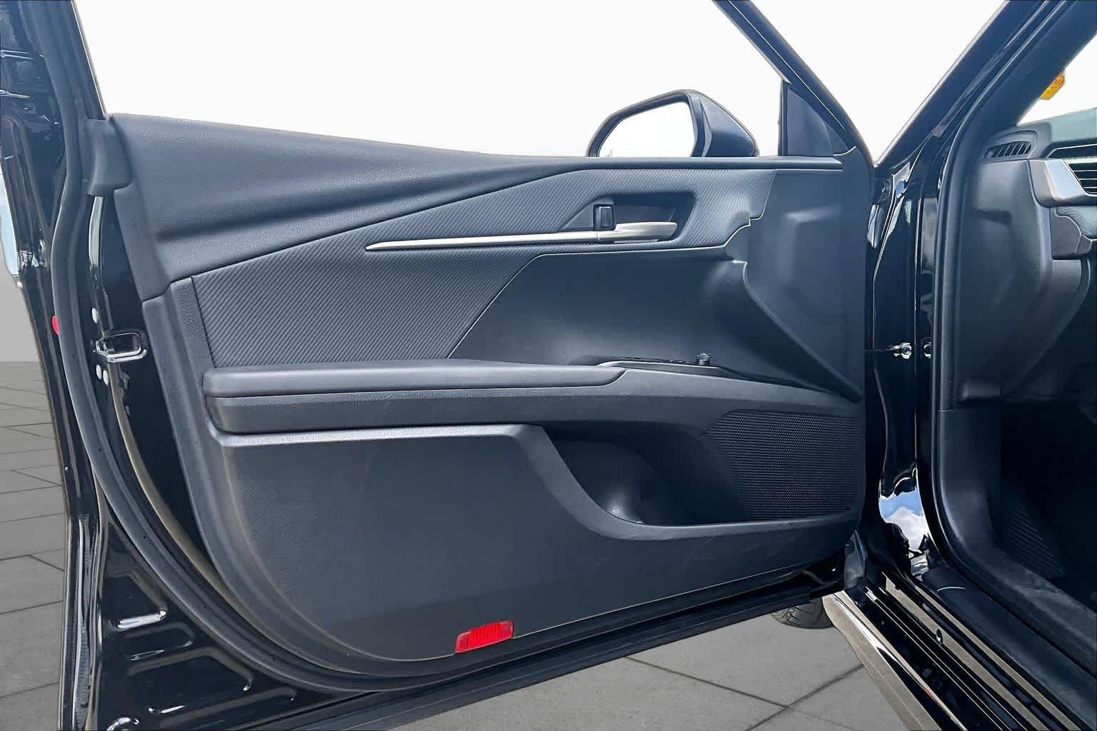 Used 2025 Midnight Black Metallic Toyota SE image 22
