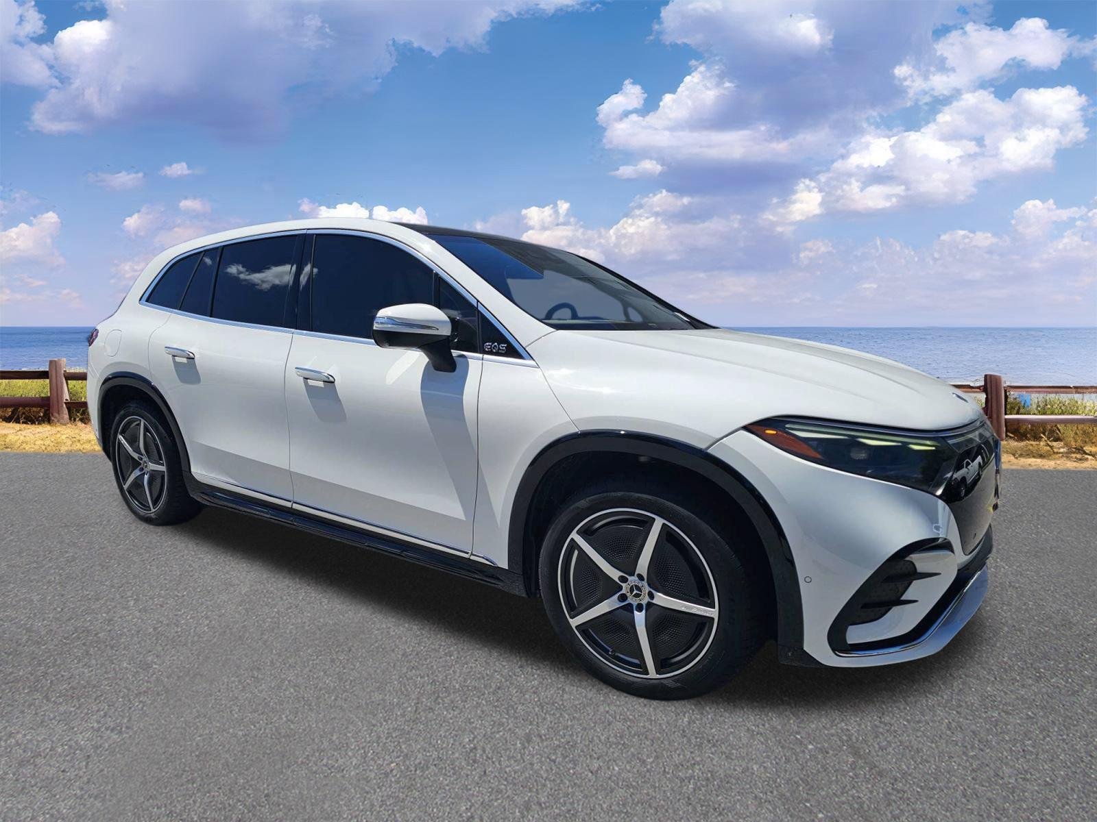 Used 2023 Polar White Mercedes-Benz EQS 450+ image 10