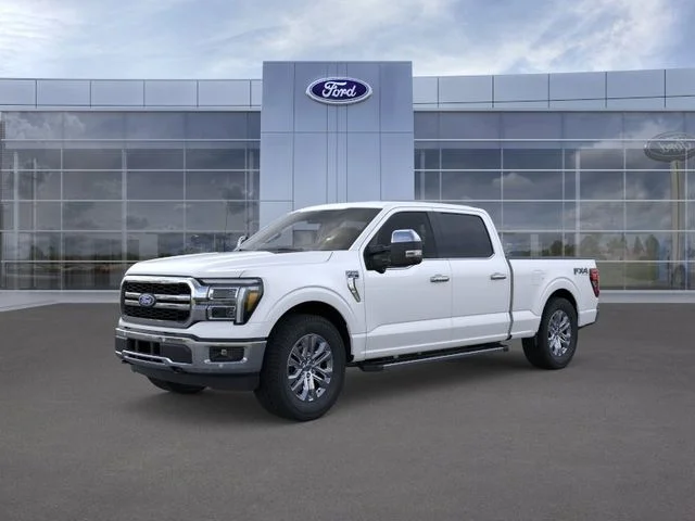 New 2026 Star White Metallic Tri-Coat Ford Lariat image 1