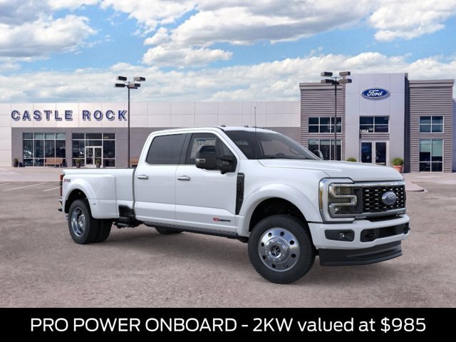 New 2026 Star White Metallic Tri-Coat Ford F-450® Platinum® image 8