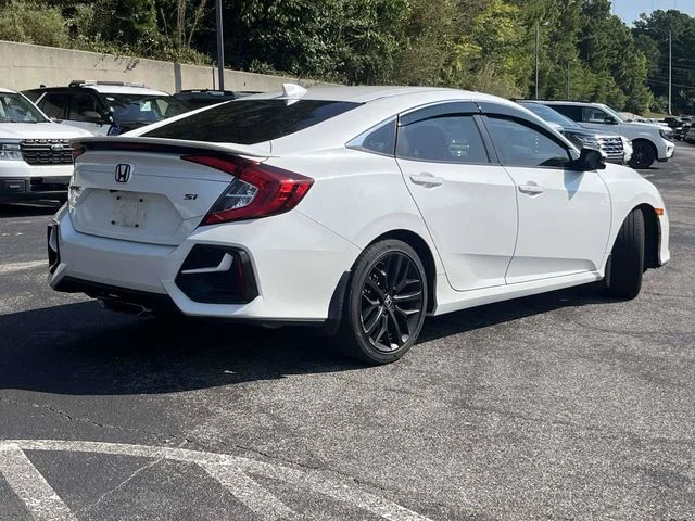 Certified Used 2020 White Honda Si image 3