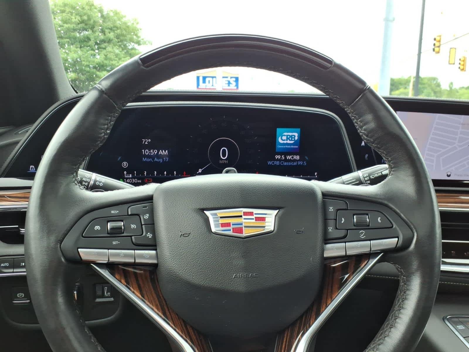 Used 2024 Crystal White Tricoat Cadillac 4WD Premium Luxury image 25