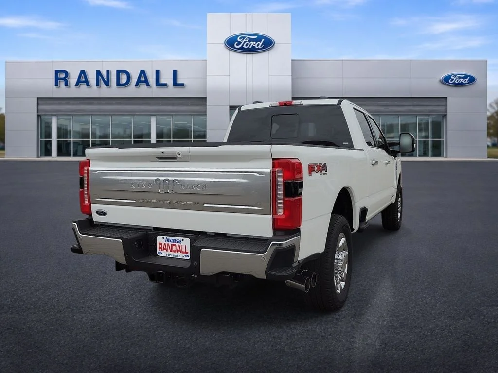 New 2026 Star White Metallic Tri-Coat Ford F-350® King Ranch® image 5