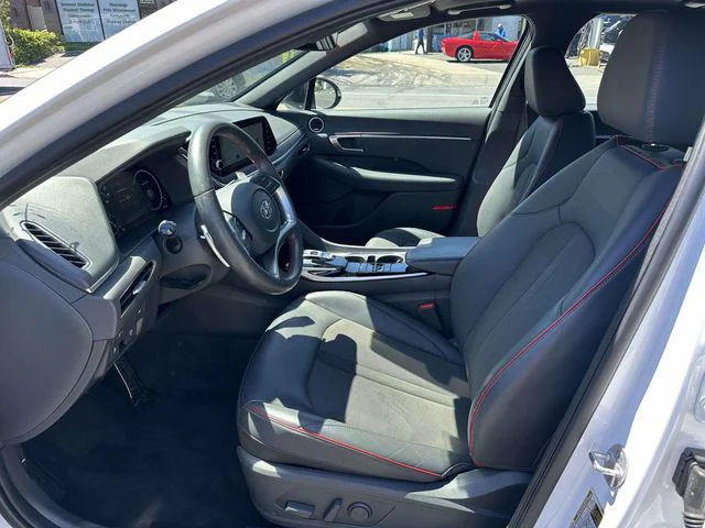 Used 2023 Serenity White Hyundai SEL Plus image 13