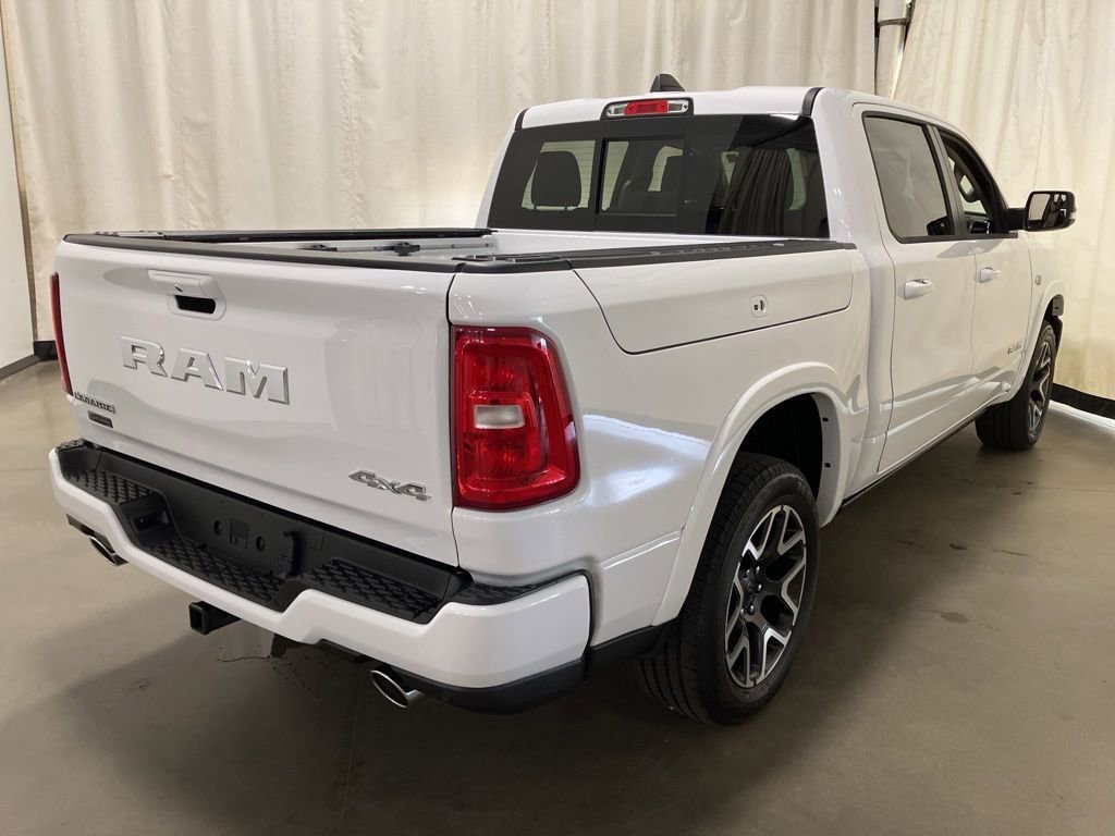 New 2026 Bright White Clear-Coat Exterior Paint RAM Laramie image 26