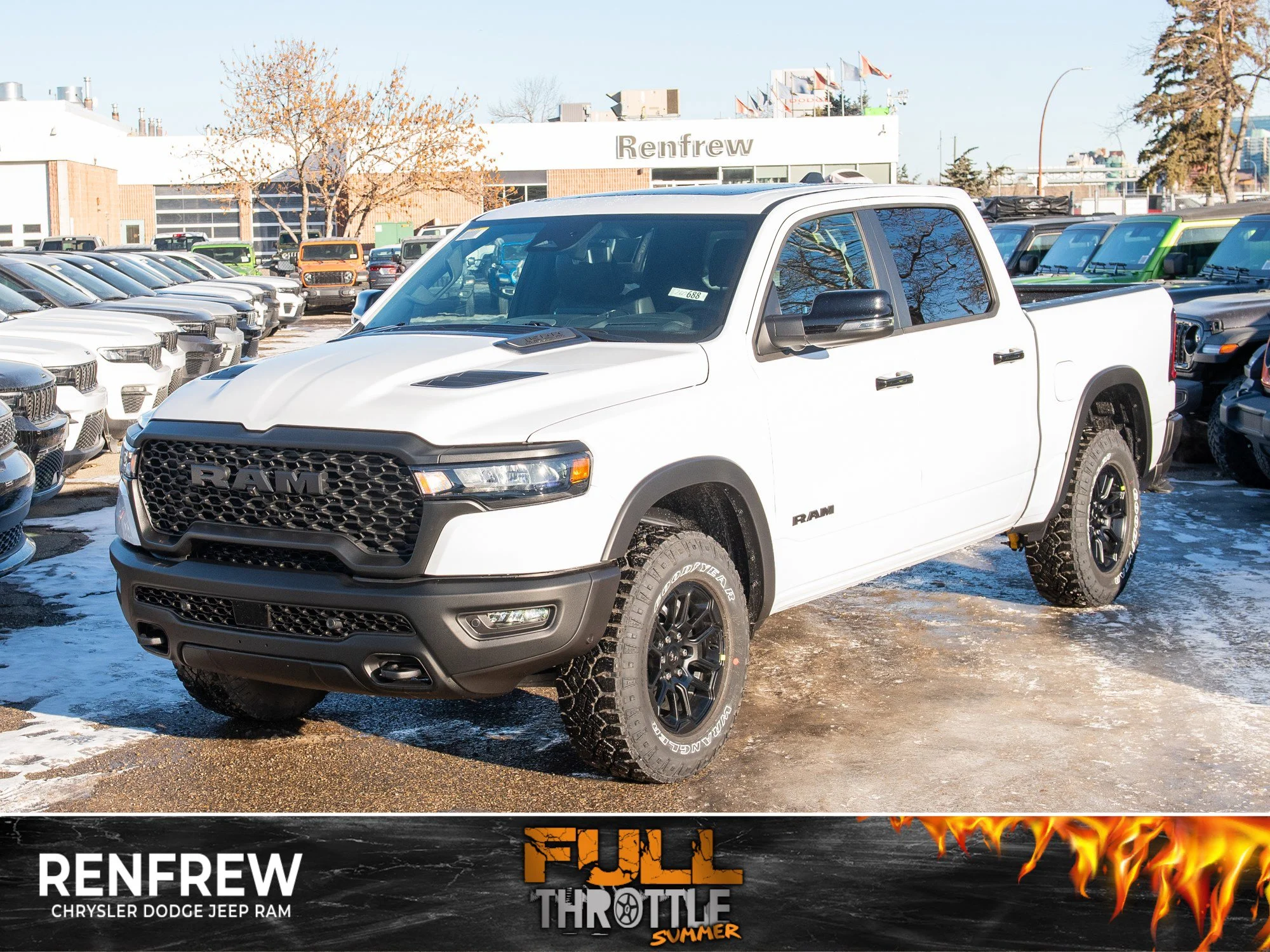 New 2026 White RAM Rebel* image 1