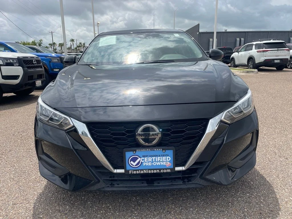 Certified Used 2023 Black Nissan SV image 2