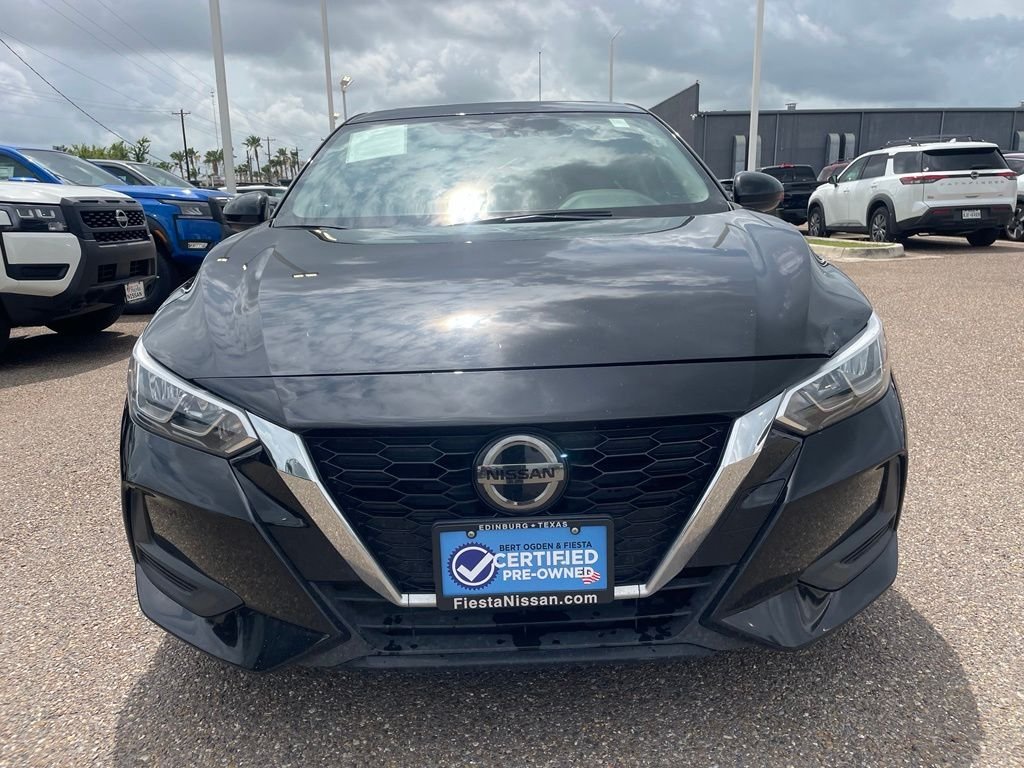 Used 2023 Black Nissan SV image 2