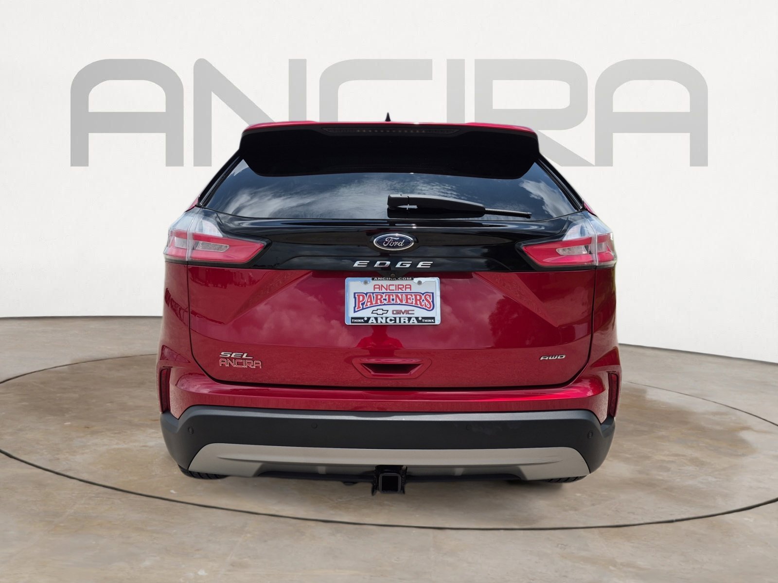 Used 2023 Red Metallic Ford SEL image 9