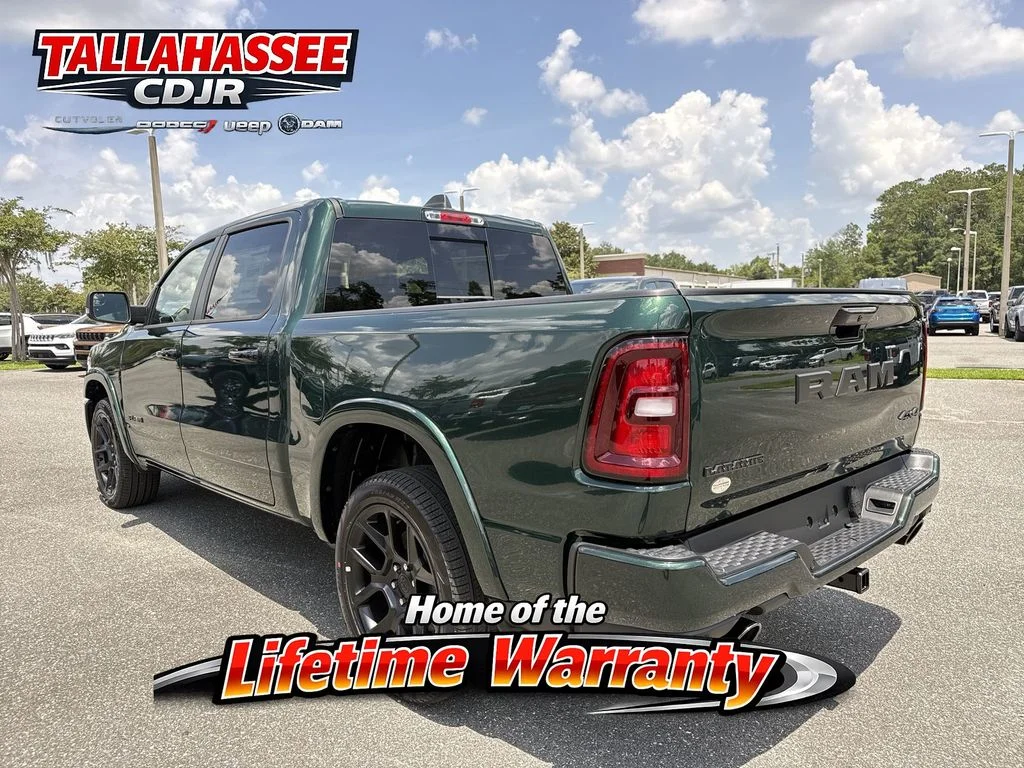 New 2026 Serrano-Green Metallic Exterior Paint RAM Laramie image 5