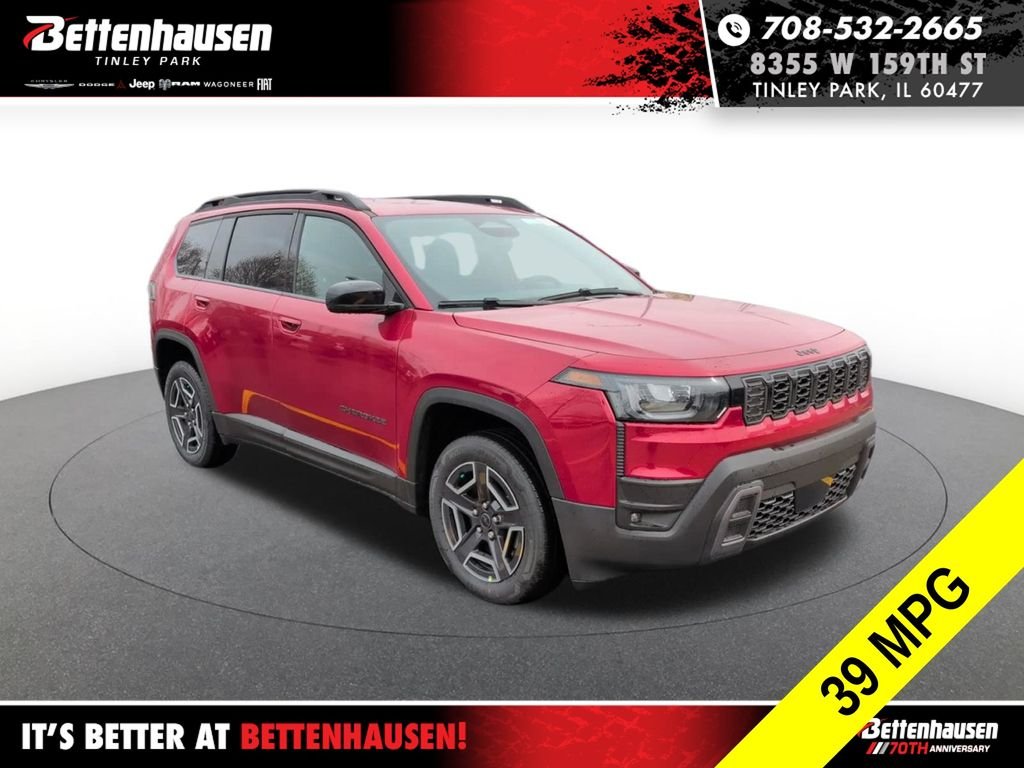 New 2026 Red Hot Pearl-Coat Exterior Paint Jeep Limited image 3