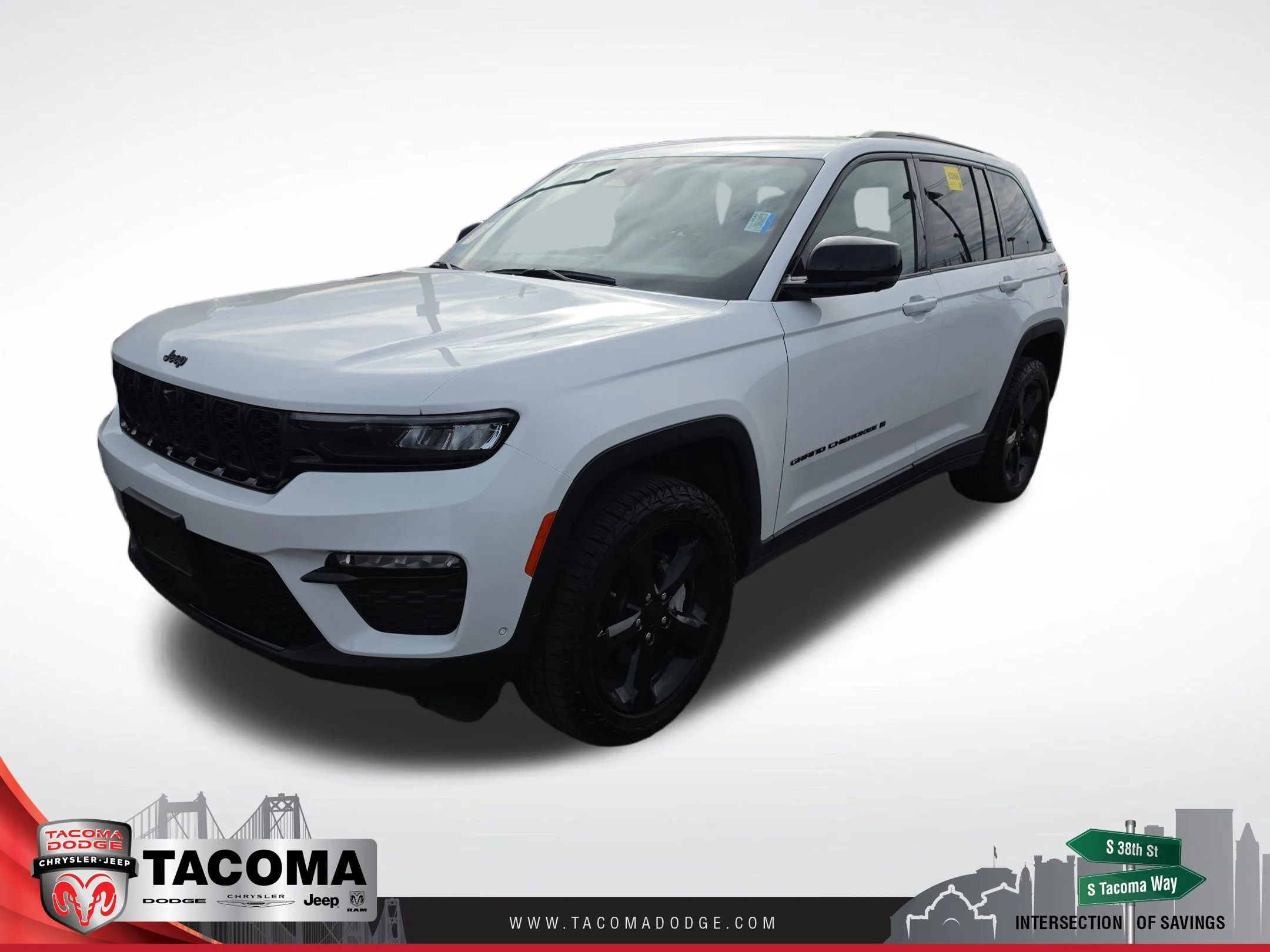 Certified Used 2023 White Jeep Limited image 1