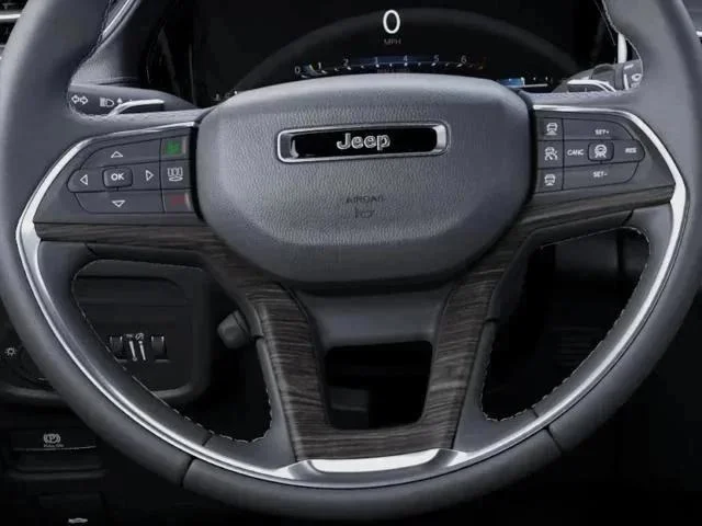 New 2026 Diamond Black Crystal Pearlcoat Jeep Laredo image 123