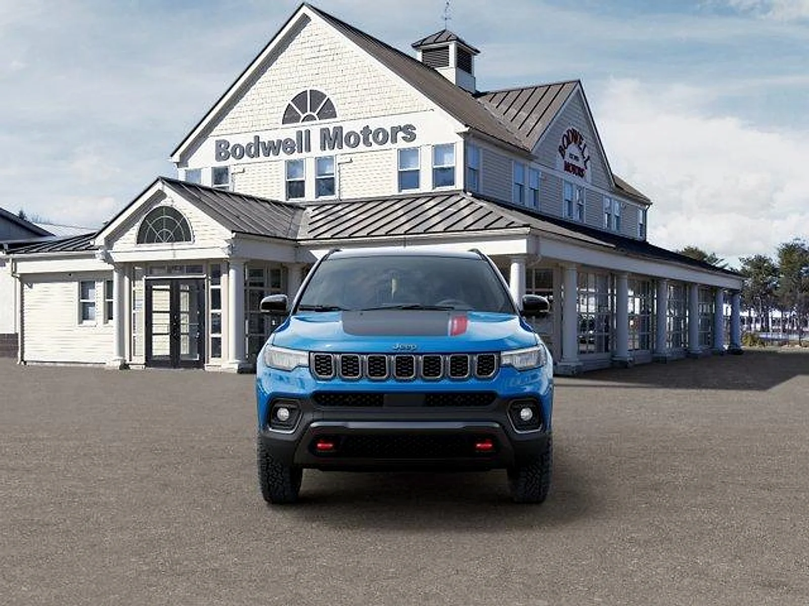 New 2026 Hydro Blue Pearl-Coat Exterior Paint Jeep Trailhawk image 6