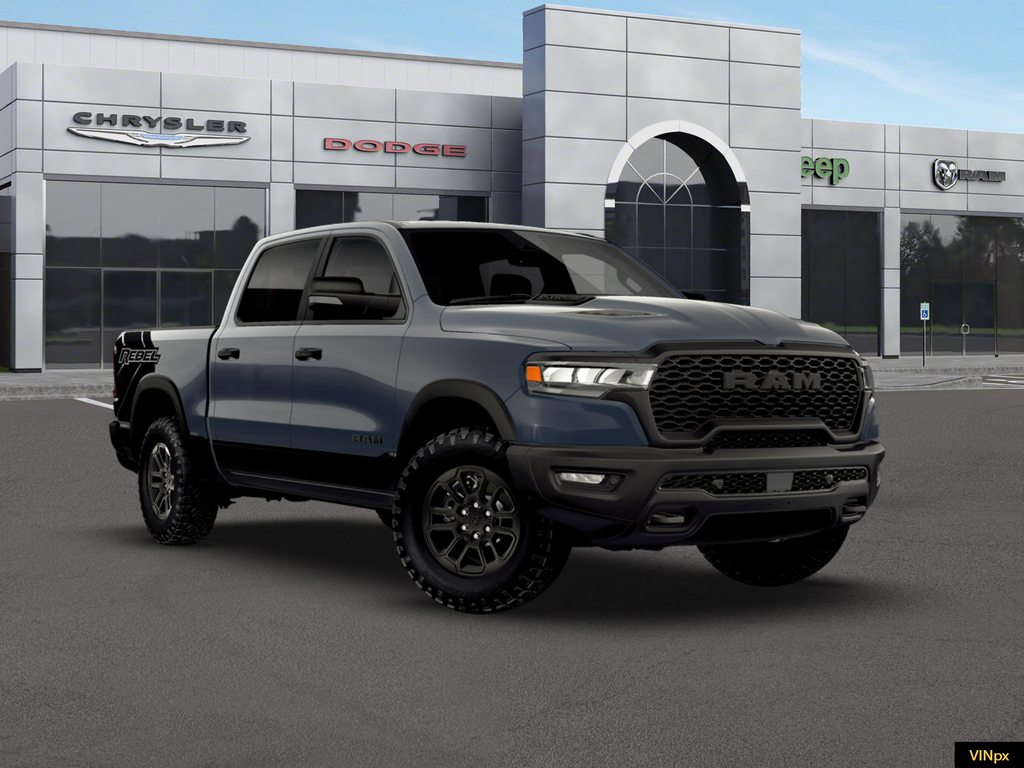 New 2026 Forged Blue Metallic Exterior Paint RAM Rebel image 10
