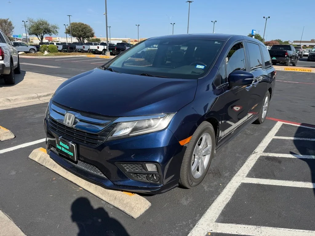 Used 2019 Honda Odyssey EX-L with VIN 5FNRL6H70KB012124 for sale in San Marcos, TX