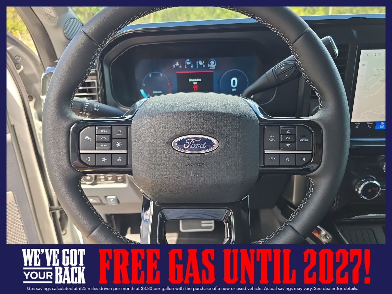 New 2026 Star White Metallic Tri-Coat Ford Lariat image 25