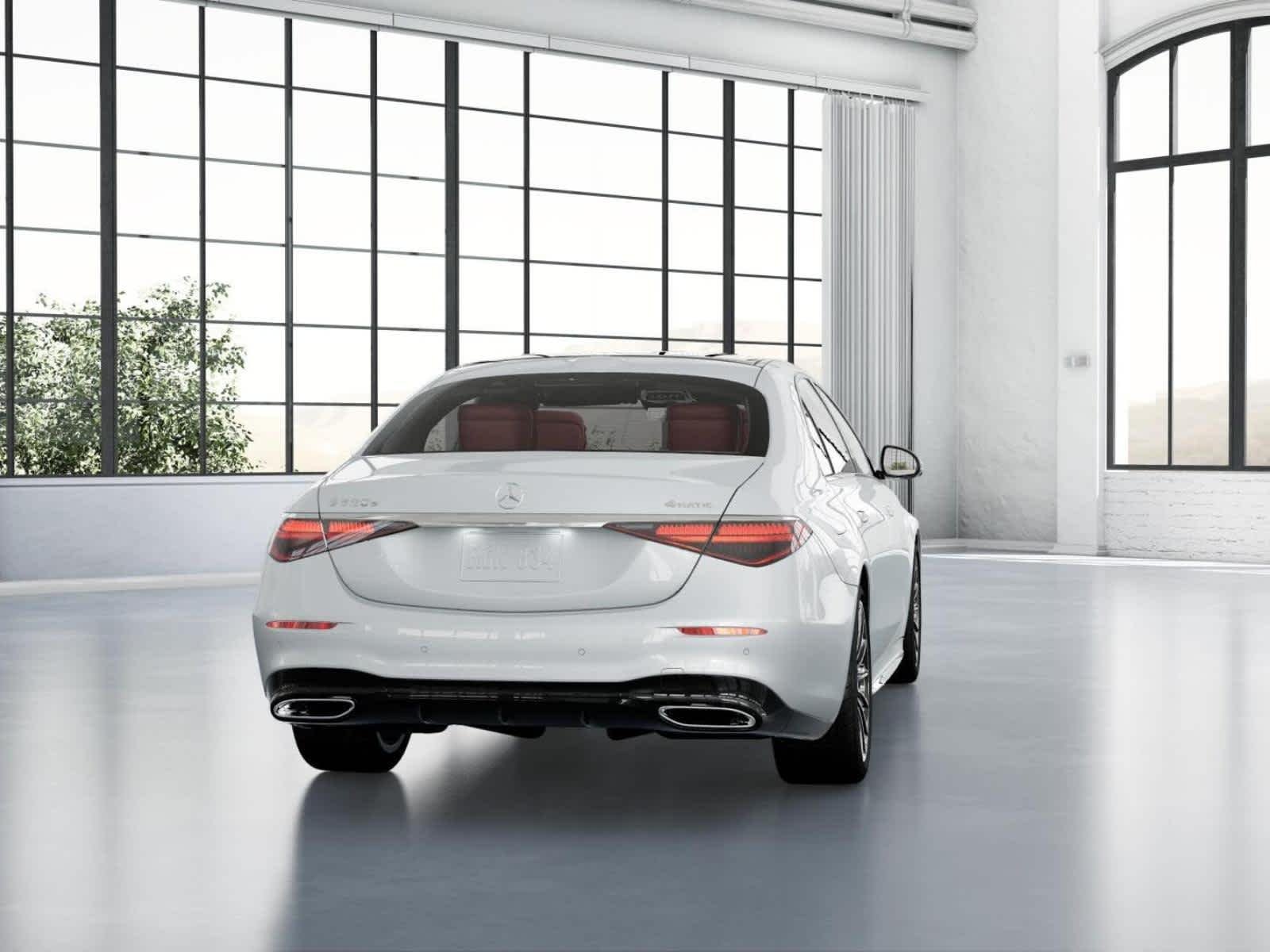 New 2026 MANUFAKTUR Moonlight White Metallic Mercedes-Benz S 580e image 23