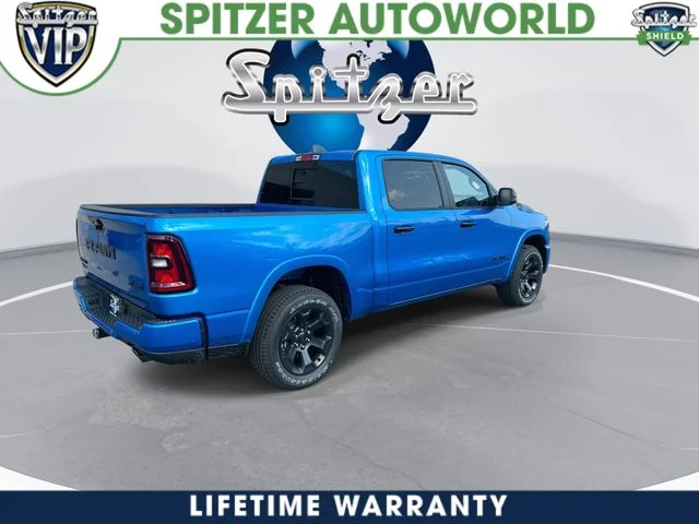 New 2026 Hydro Blue Pearl-Coat Exterior Paint RAM Big Horn/Lone Star image 9