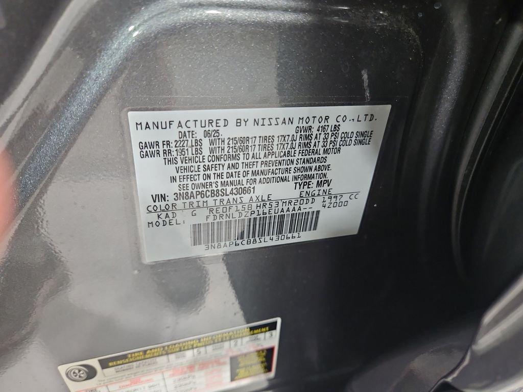 Certified Used 2025 Gray Nissan SV image 30