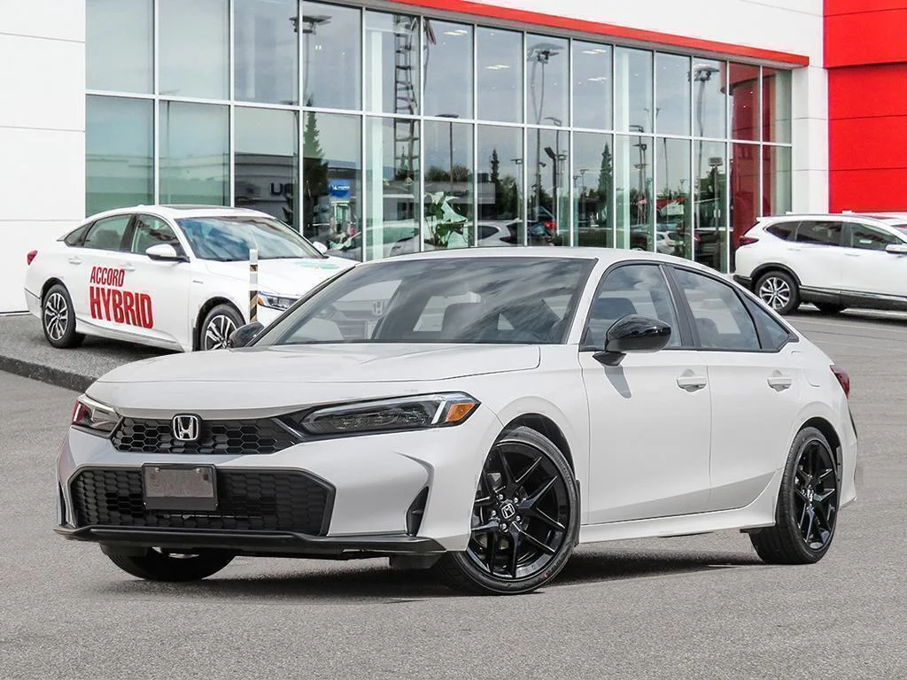 New 2026 Platinum White Pearl Honda SPORT image 1