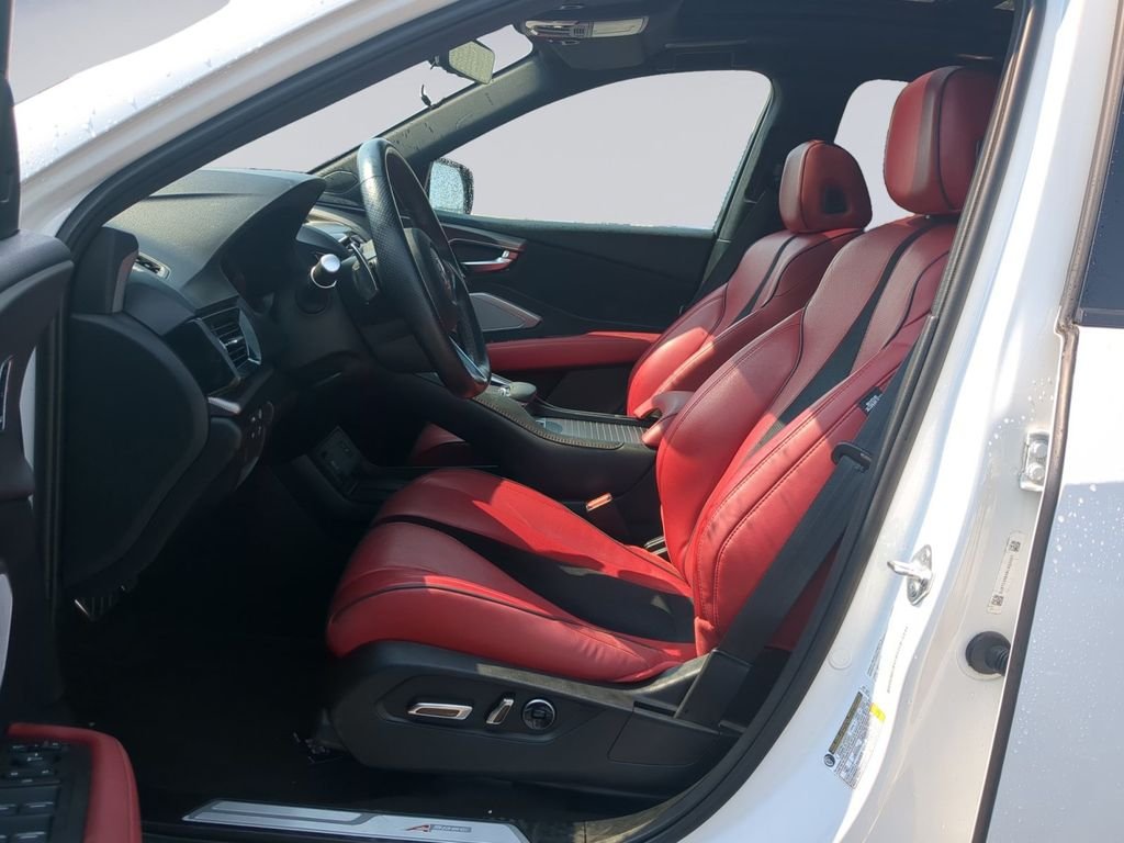 Used 2022 Platinum White Pearl Acura A-Spec Advance Package image 11