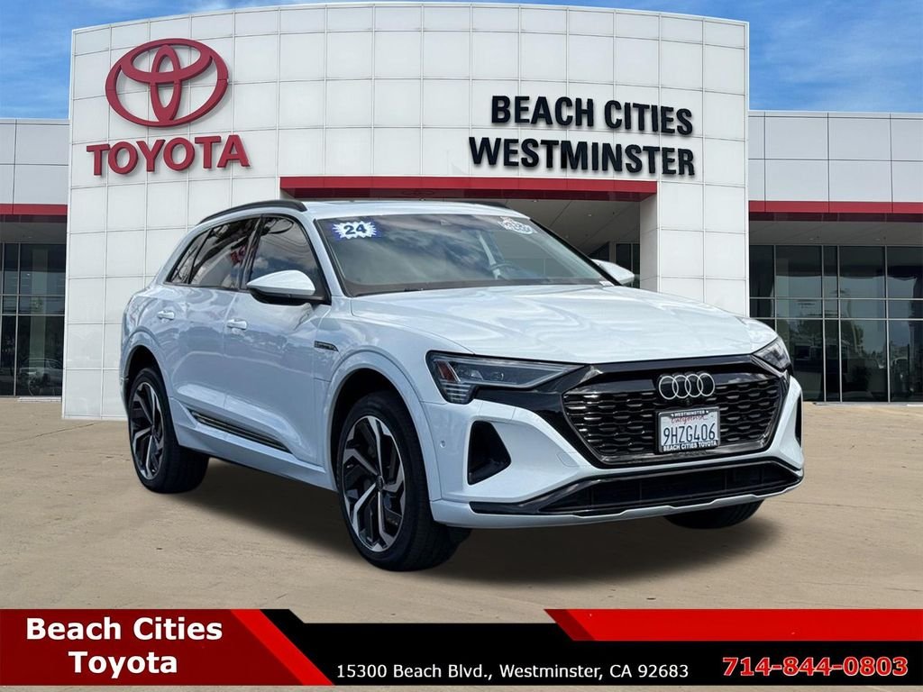 Used 2024 Audi Q8 e-tron Prestige with VIN WA16AAGE4RB025347 for sale in Westminster, CA