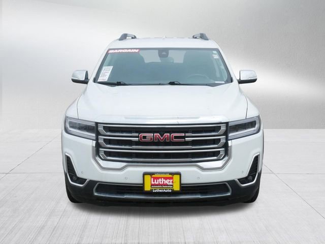 Used 2021 GMC Acadia SLT with VIN 1GKKNULS4MZ224442 for sale in Cambridge, MN