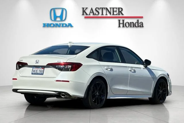 Certified Used 2024 Platinum White Pearl Honda 2.0L 4D SPORT image 40