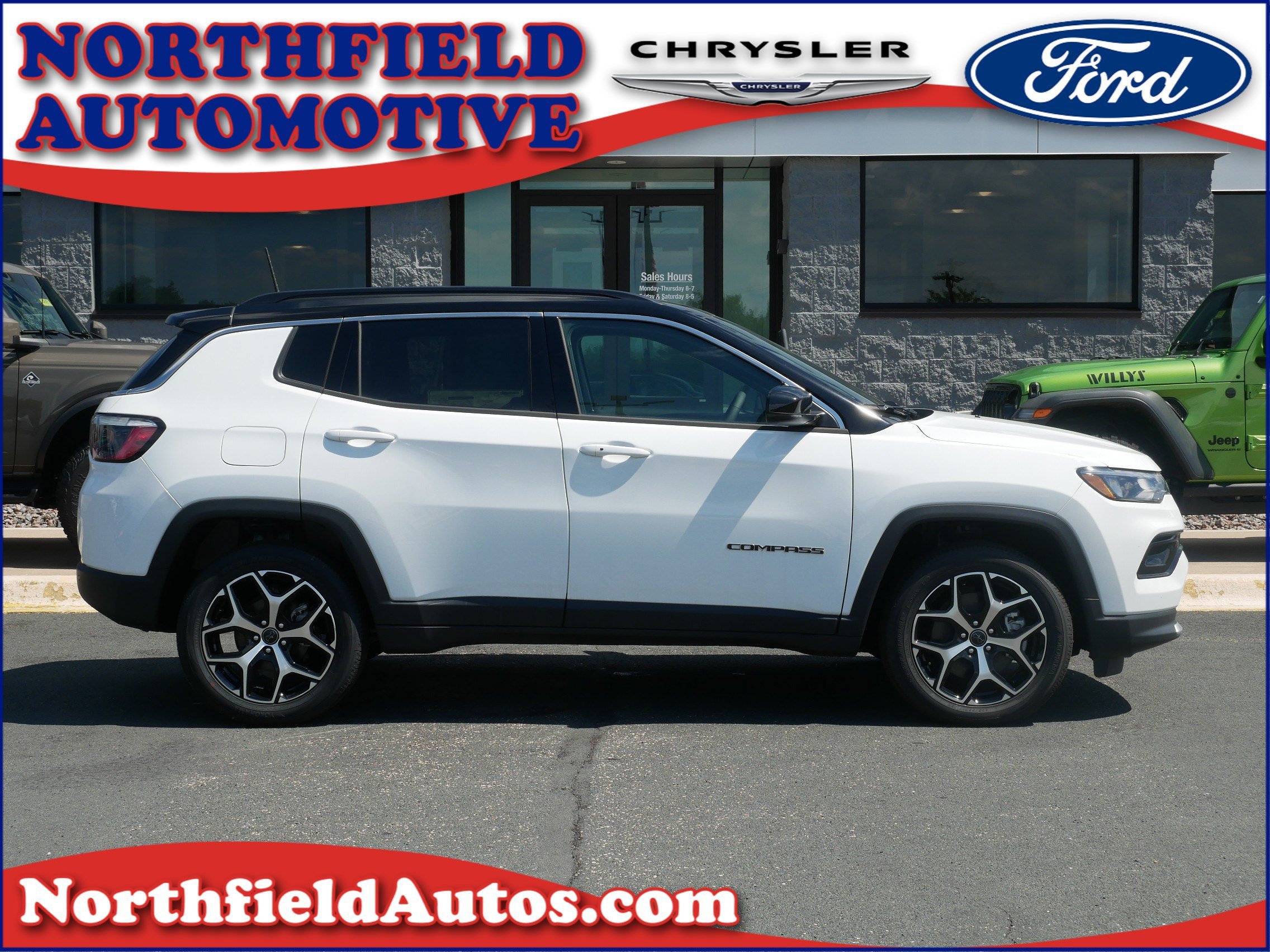 New 2026 Bright White Clearcoat Jeep Limited image 1