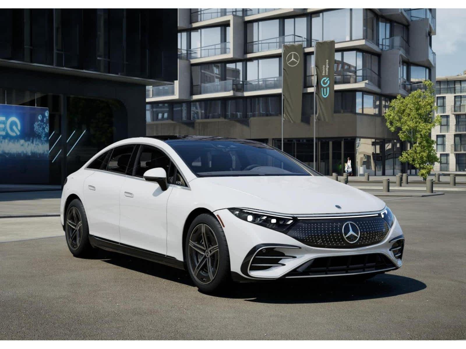 New 2026 Polar White Mercedes-Benz EQS 450 image 10