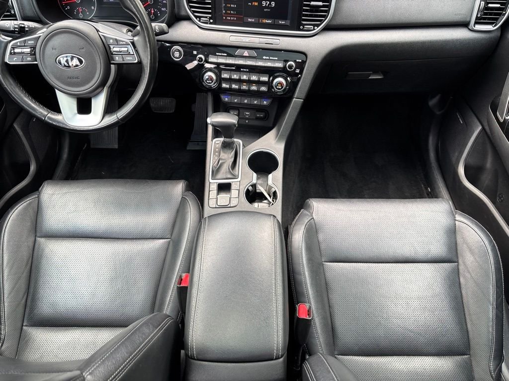 Used 2020 Blue Kia EX image 21