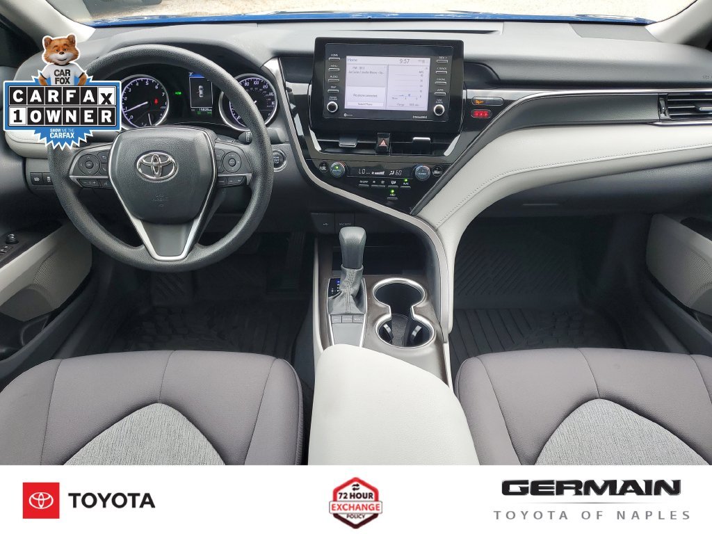 Certified Used 2024 Blue Toyota LE image 19