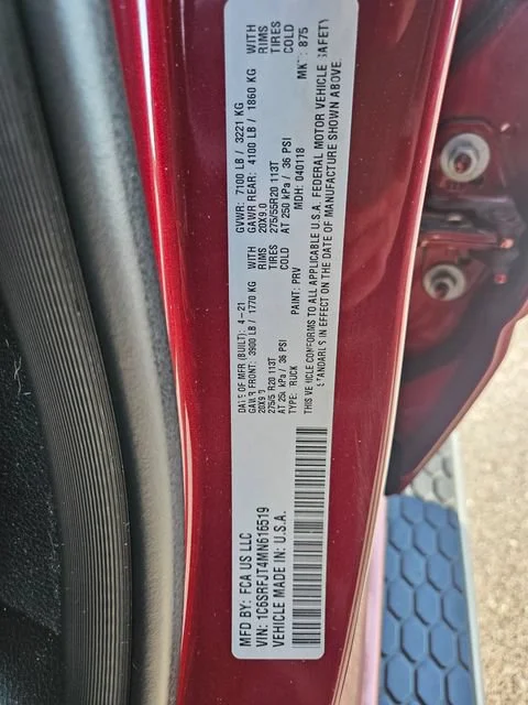 Used 2021 Red Ram Laramie image 30