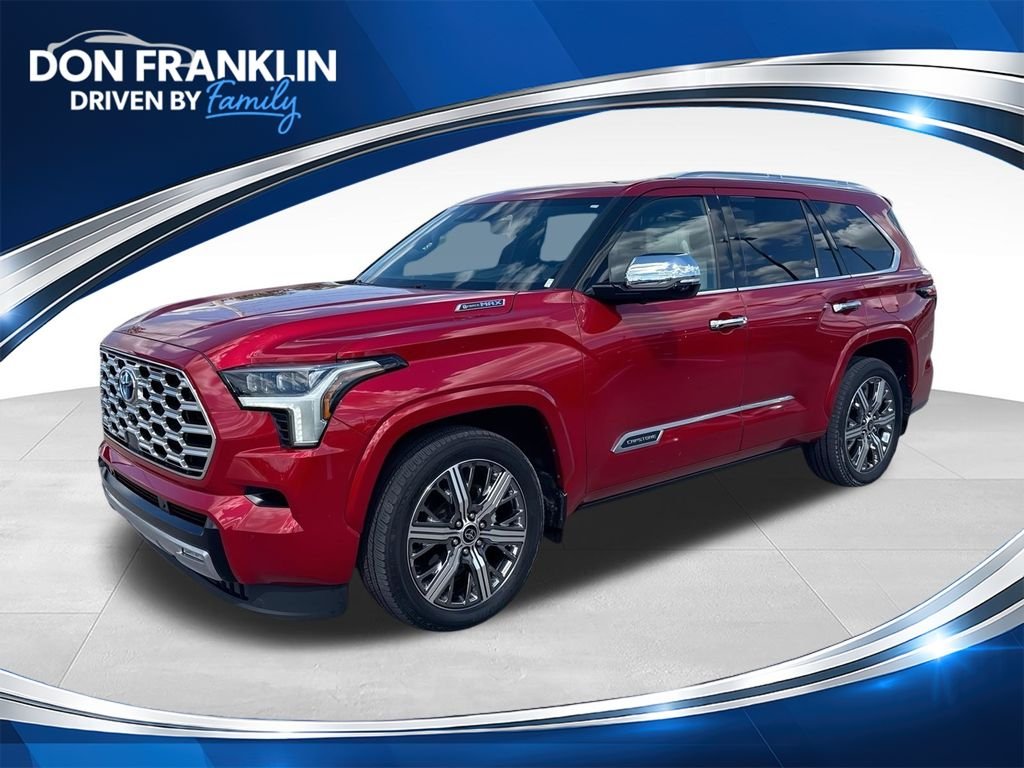 Used 2023 Red Toyota Capstone image 1
